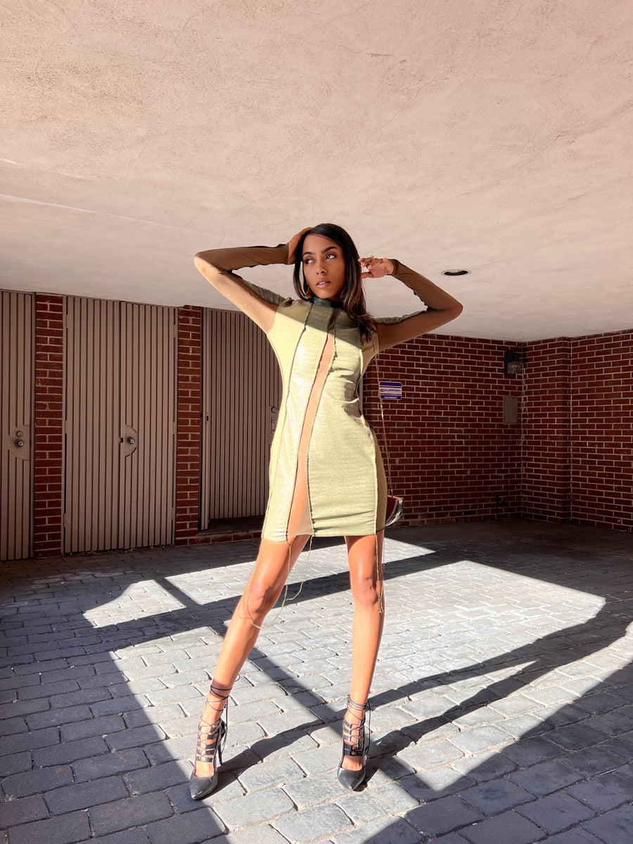 Green Ivy Dress Medium