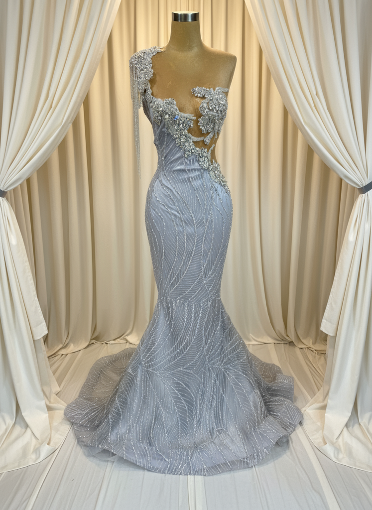 luna amor grey dress Luna dress MonBelAmour