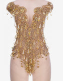 Crystals gala gown