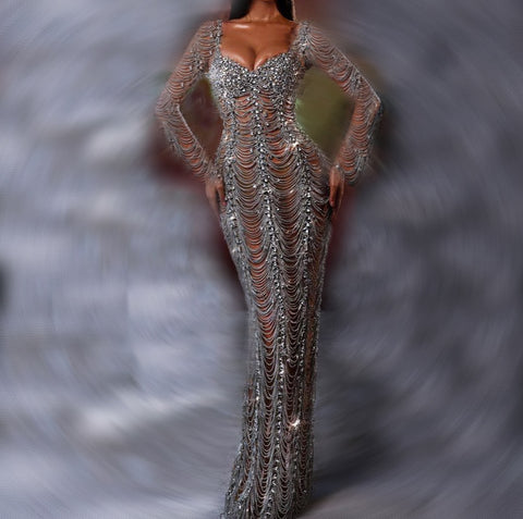 Diamond Kardashian Gown
