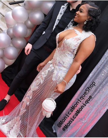 Monroe Glitz Gown