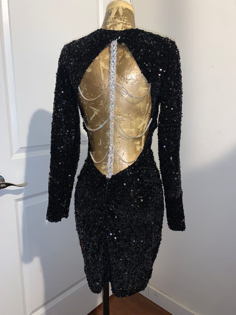 metal spine dress Intricate metal spine dress ~~Roberto Cavalli~~
