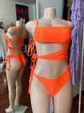 Surprise Cut-out Swimsuit
