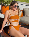 Surprise Cut-out Swimsuit