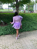 Feather blazer Dress