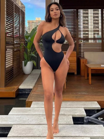Flight’s Booked Cut-out Swimsuit