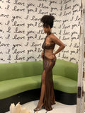 Bronze Goddess Gown