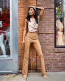 All Tied Up Flare Leg Pants