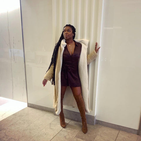 Reversible Teddy Comfy Coat