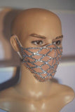 Rhinestone & Pearl FaceMasks