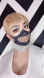 Rhinestone & Pearl FaceMasks